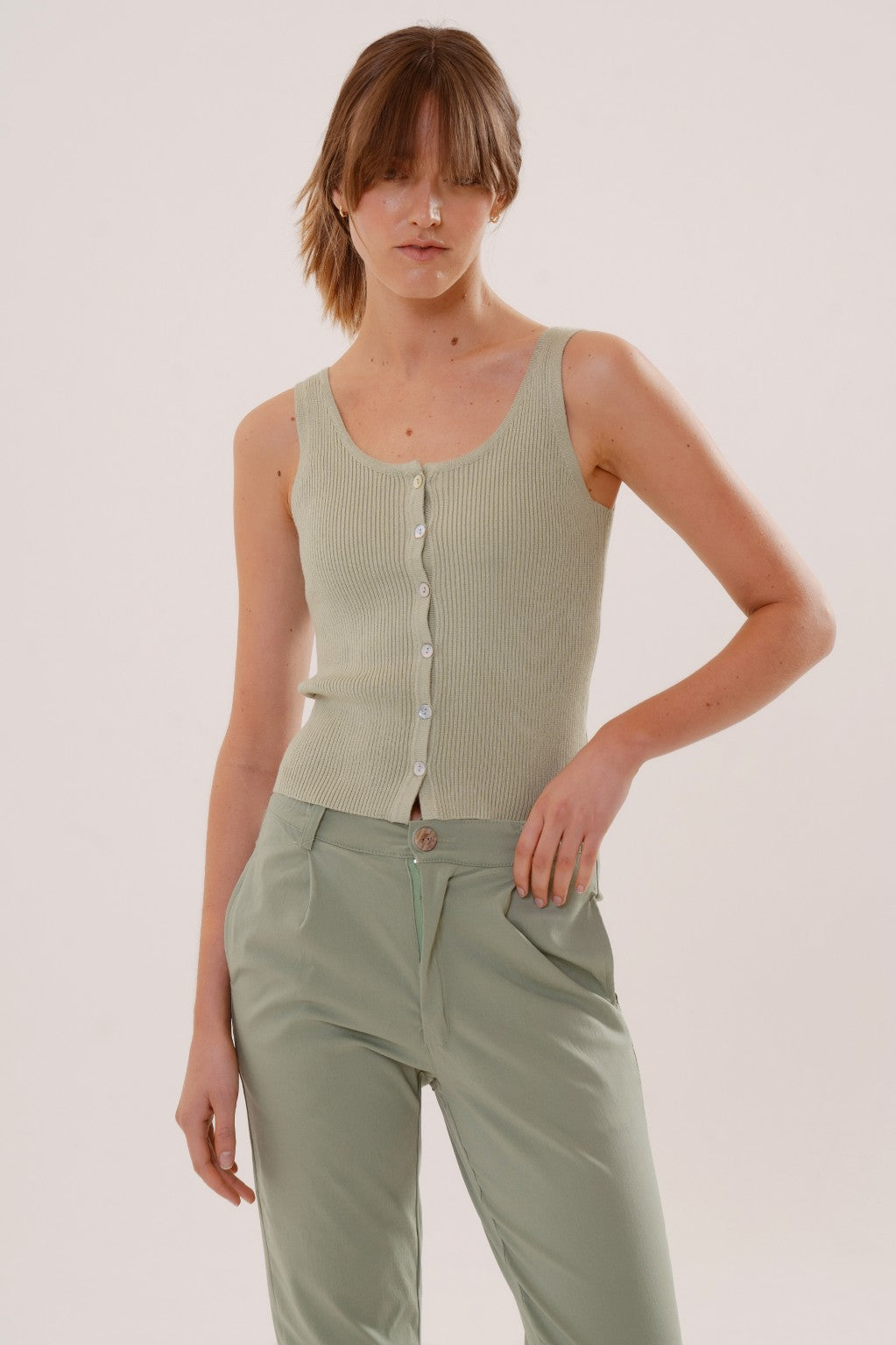 Musculosa Parmigiana tejida