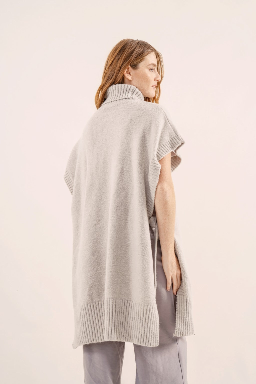 Poncho tejido Camalote