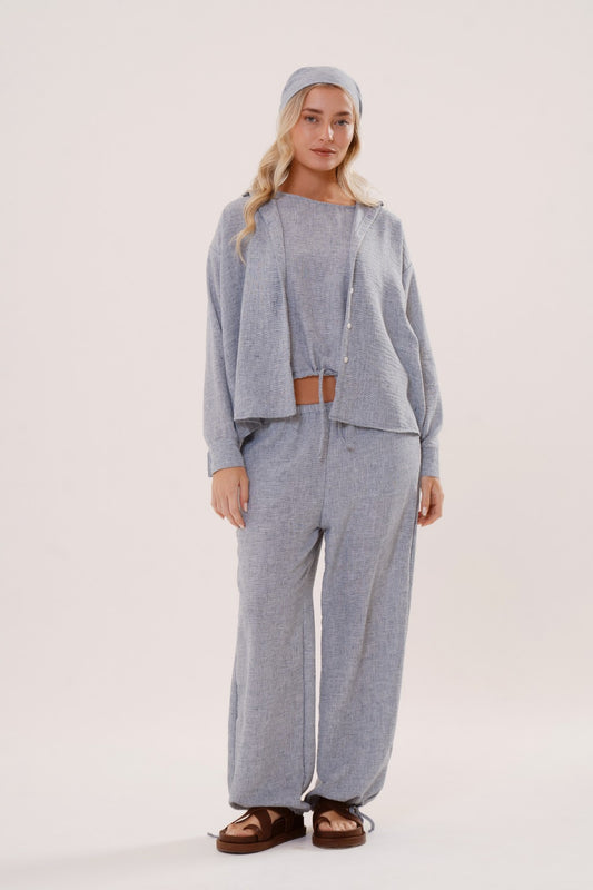 Pantalon Ortensia de lino
