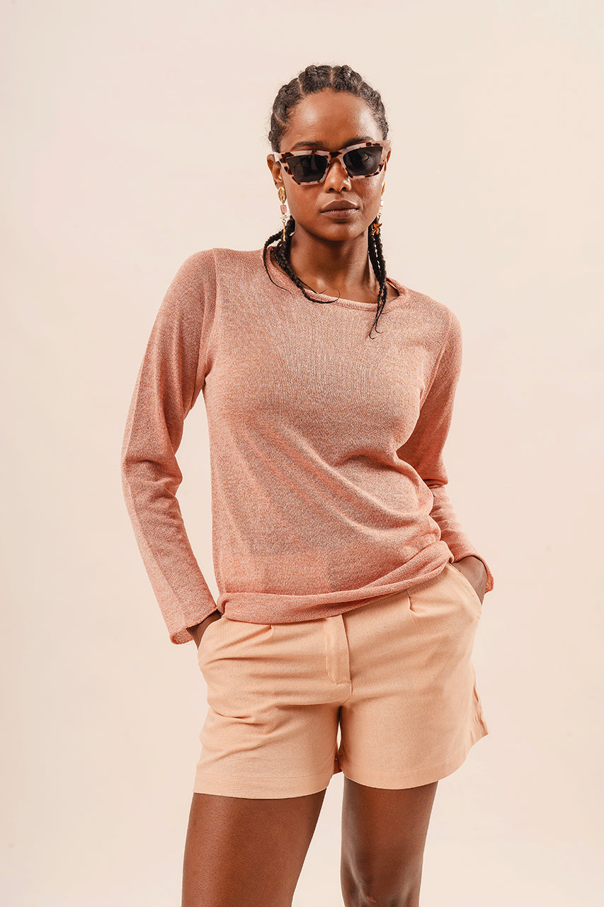 Remera Agaricia tejida