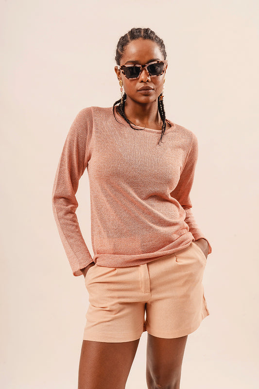 Remera Agaricia tejida