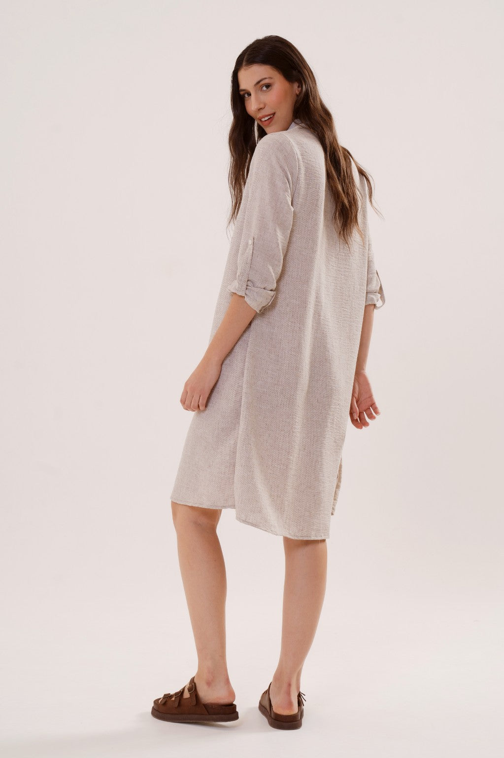 Vestido Sole de lino