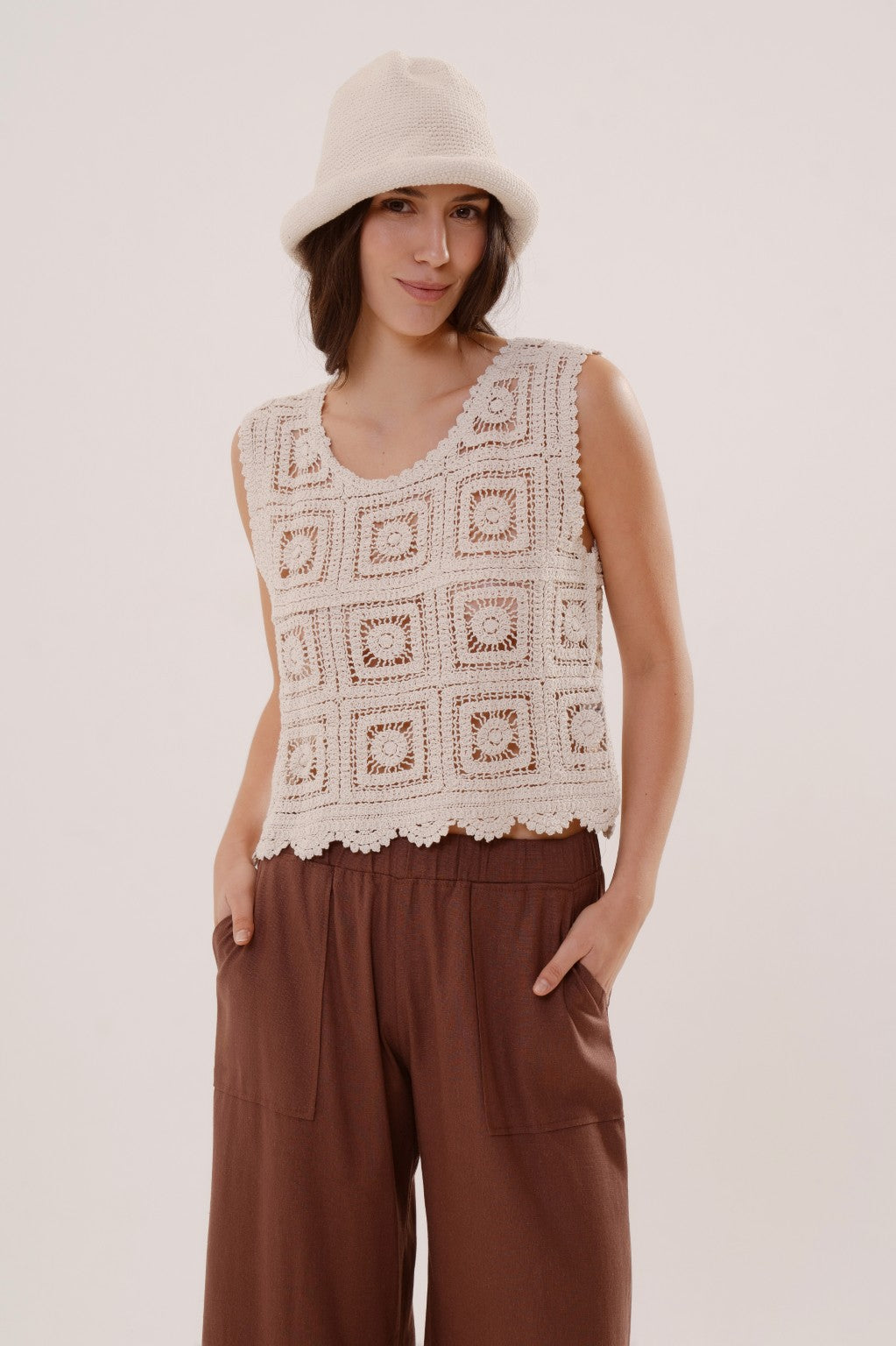 Musculosa Belvedere crochet