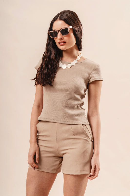Remera Escarlata