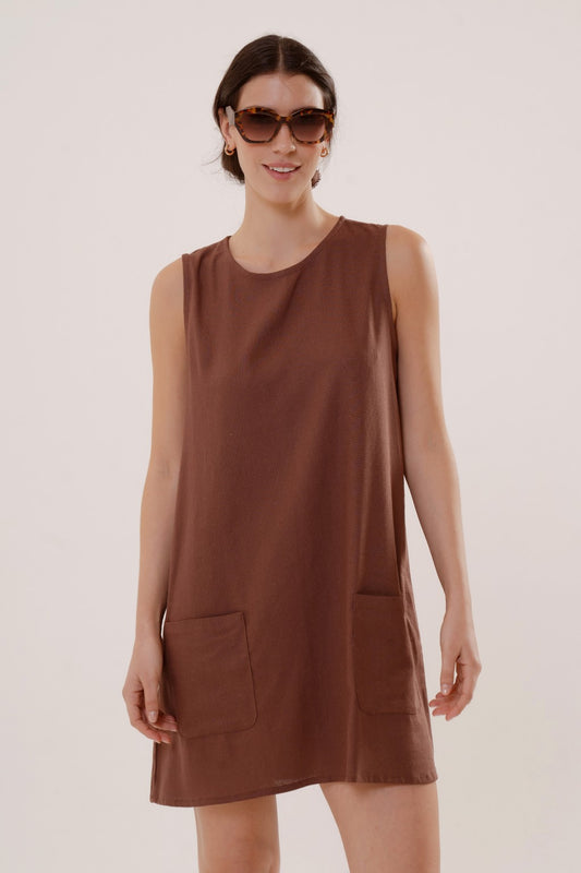 Vestido Spillone de lino