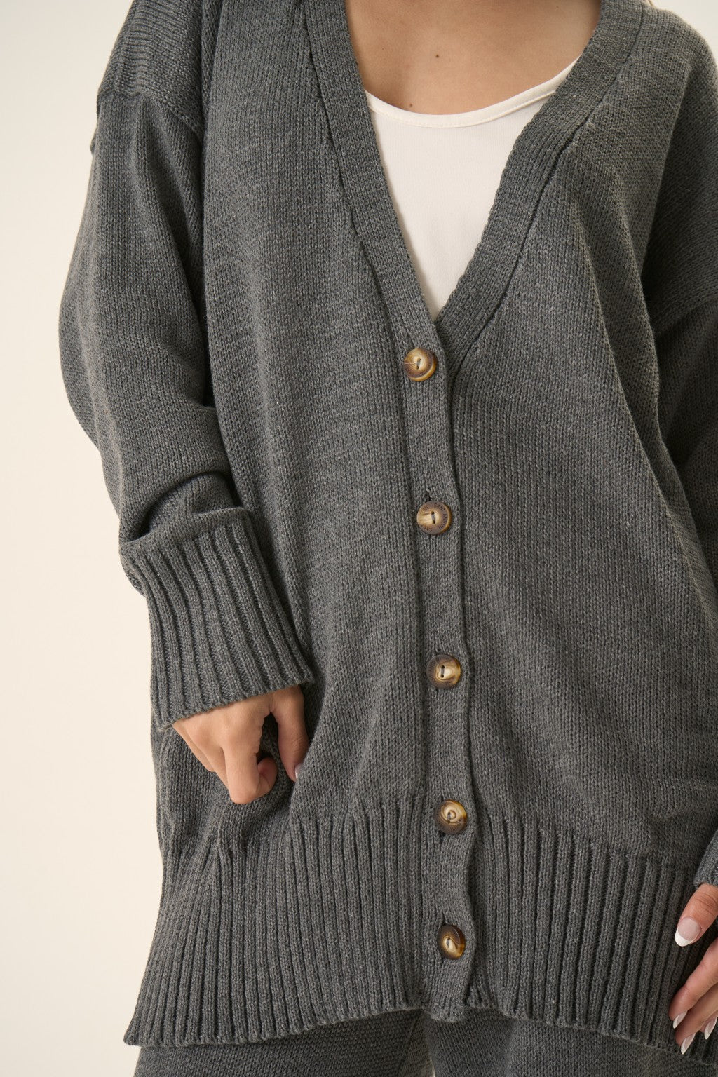Cardigan tejido Malta