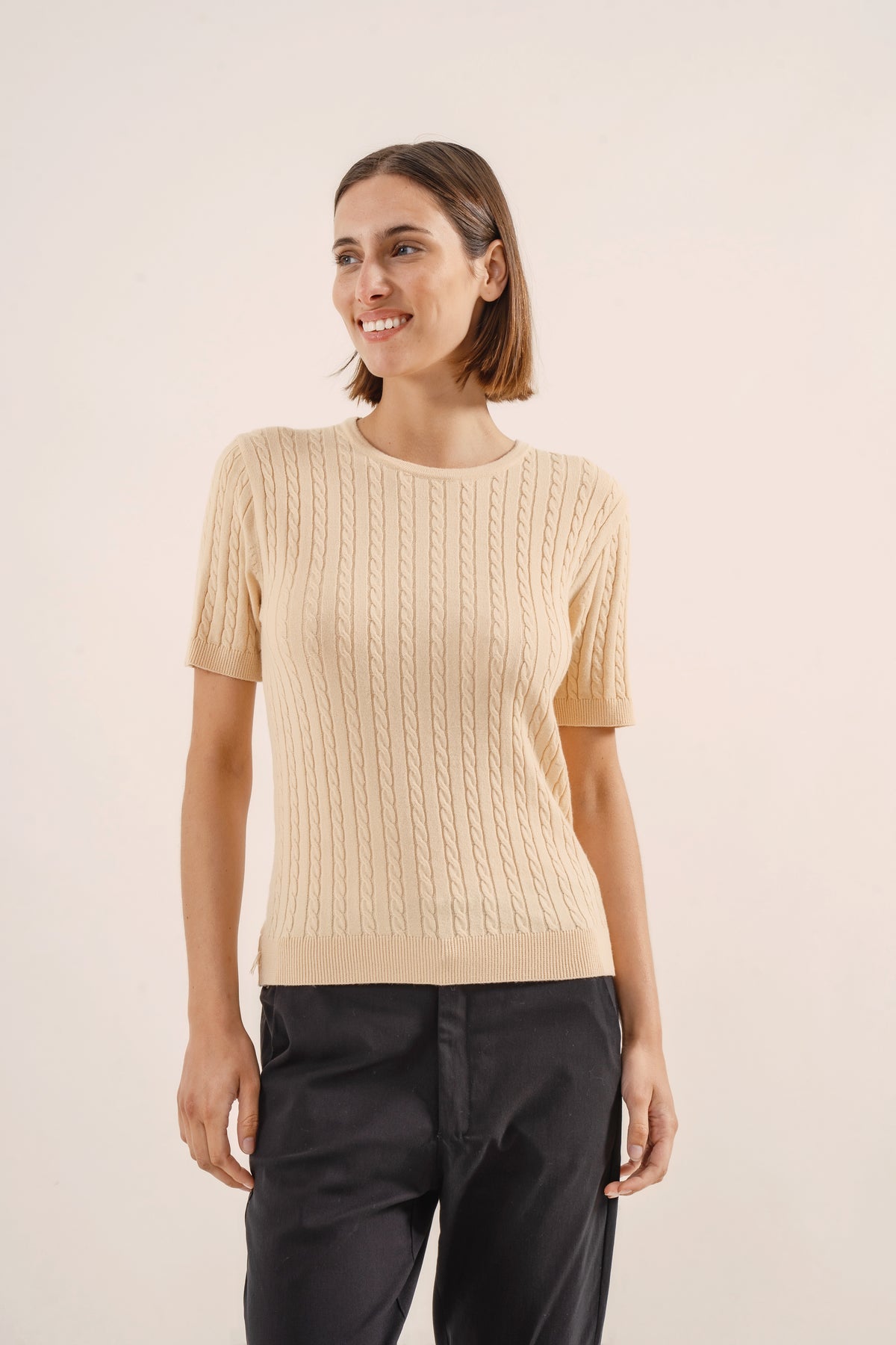 Remera tejida Azahar