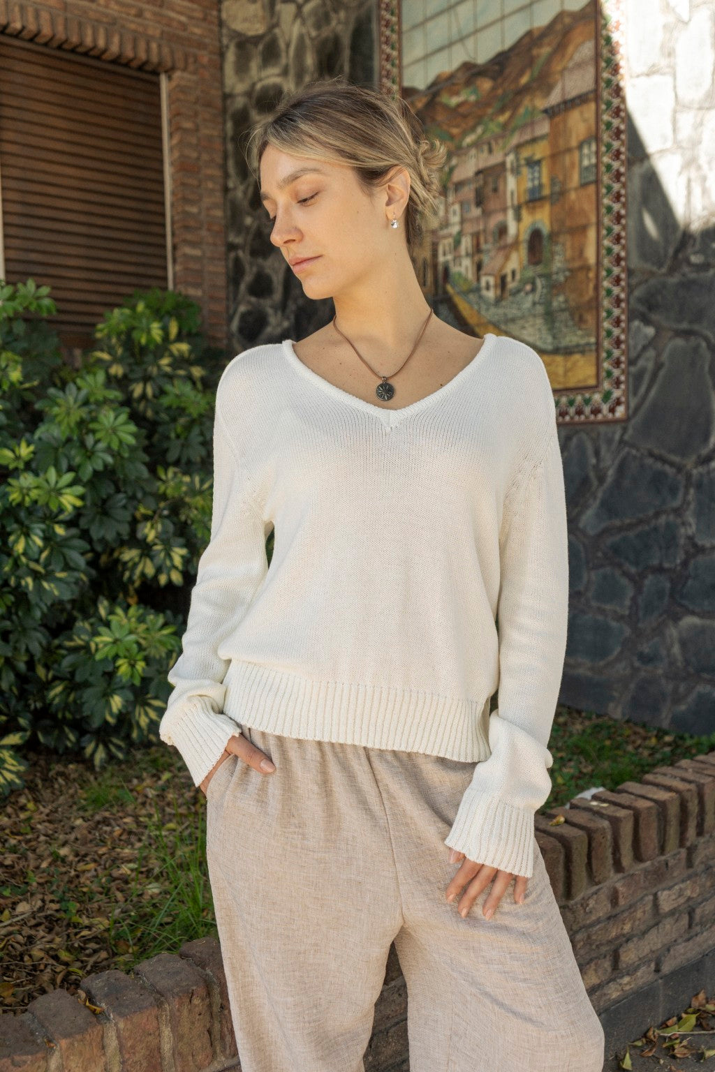 Sweater Maiori tejido