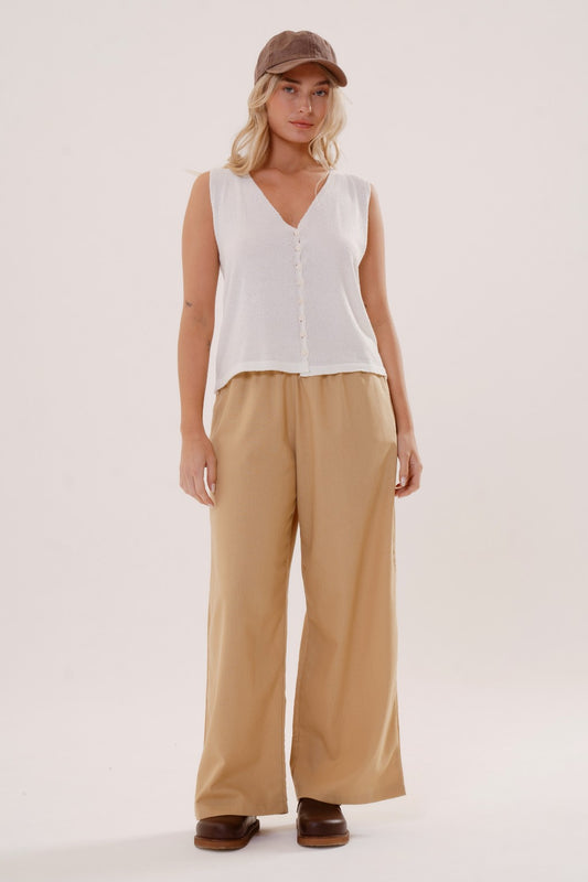 Pantalon Girasole de lino