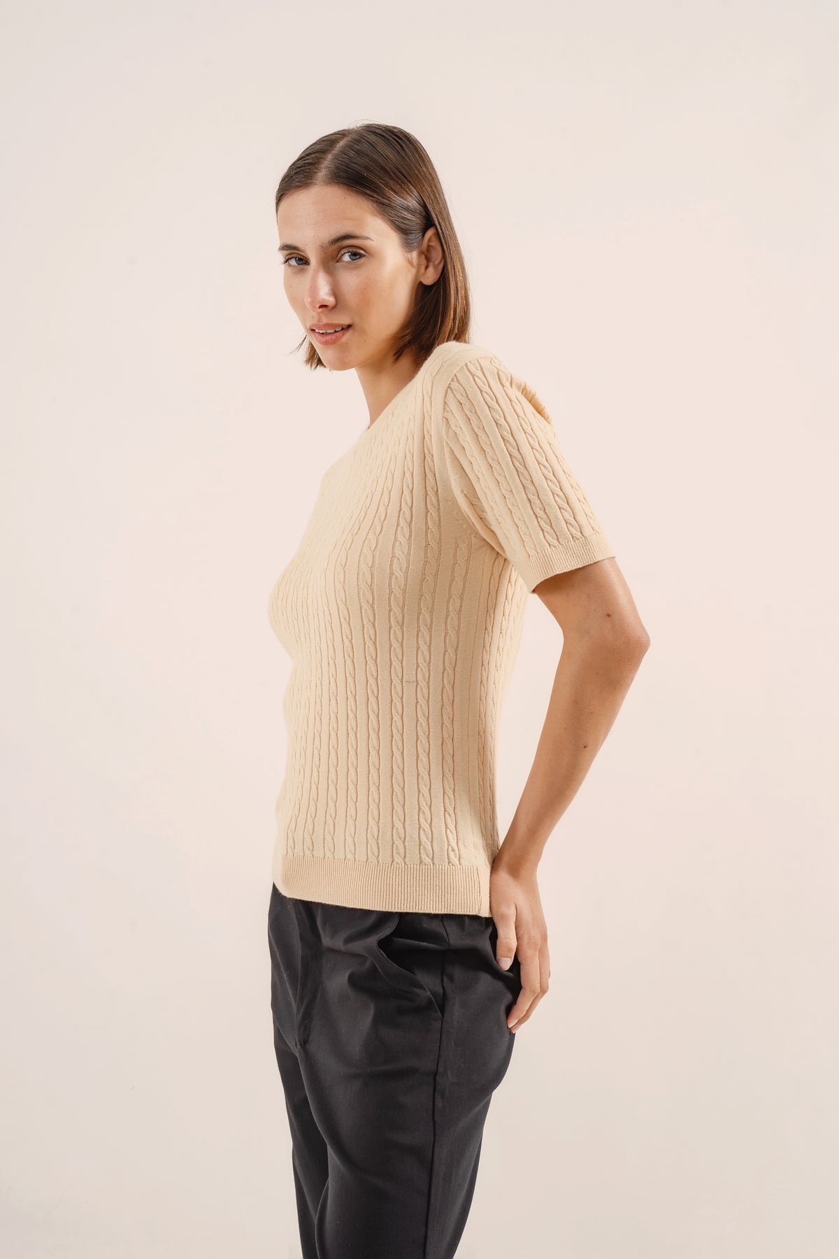 Remera tejida Azahar